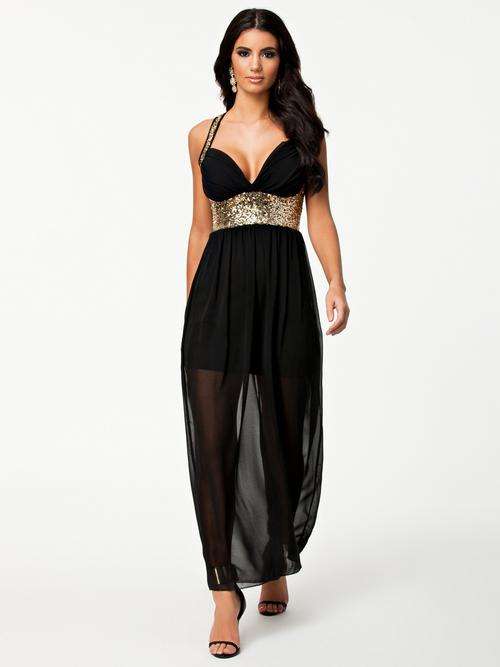 Sequin Maxi Dress     M / L