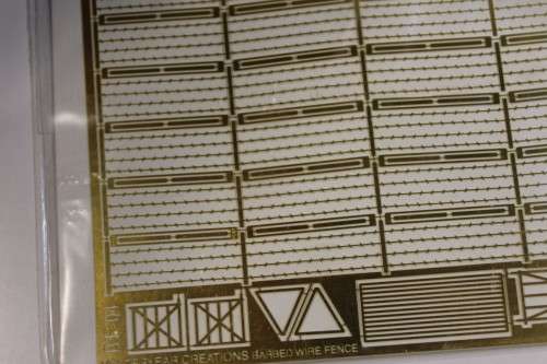 Etched Brass Wire Fence