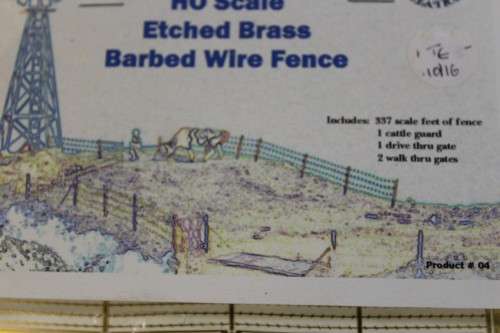 Etched Brass Wire Fence