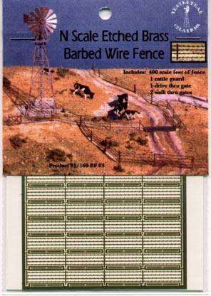 Etched Brass Wire Fence