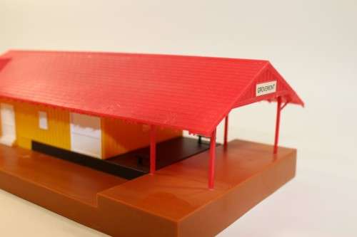 Bachmann : Lighted Freight Station