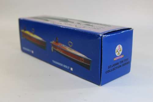 Anitque Wind Up Tin Boat - Zephyre