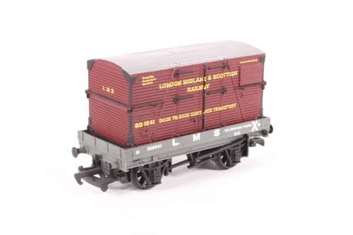 Bachmann :  Flatbed with large container