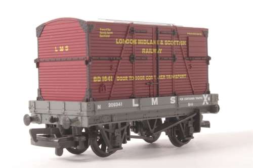 Bachmann :  Flatbed with large container