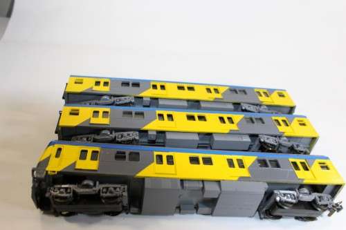 South African Metro Suburban Coach Set