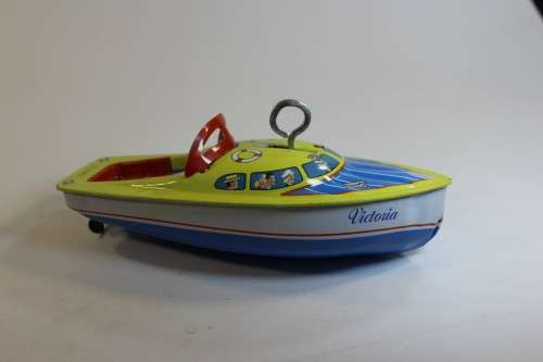 Vintage Tin Boat
