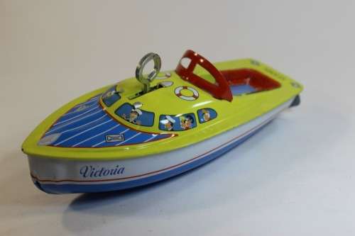 Vintage Tin Boat