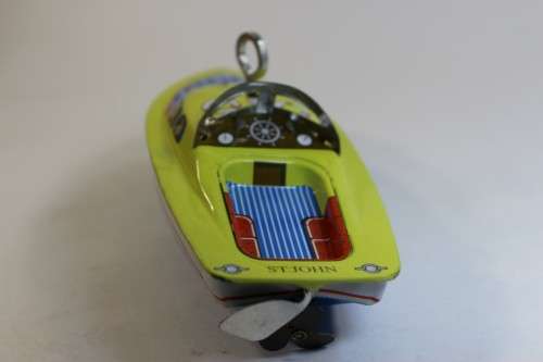 Vintage Tin Boat