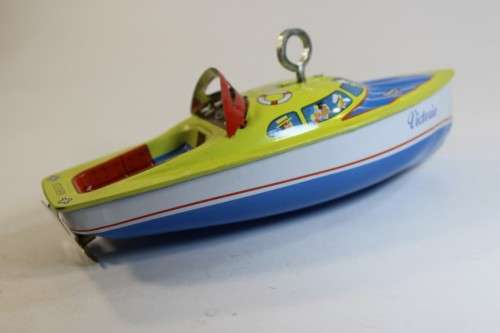 Vintage Tin Boat