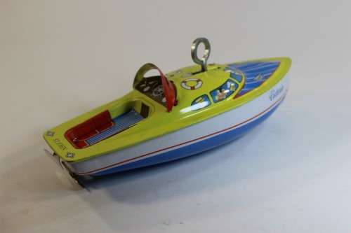 Vintage Tin Boat