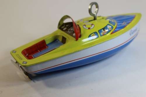 Vintage Tin Boat