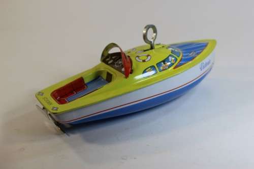 Vintage Tin Boat