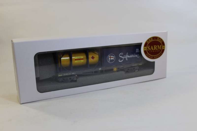 SARM : Safmarine & Tanktainer Container Wagon Kadee couplers