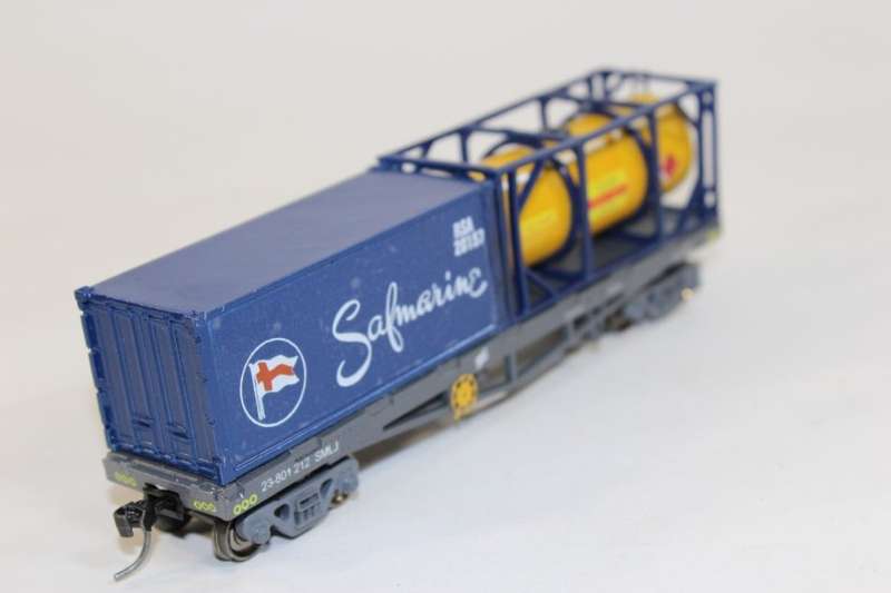 SARM : Safmarine & Tanktainer Container Wagon Kadee couplers