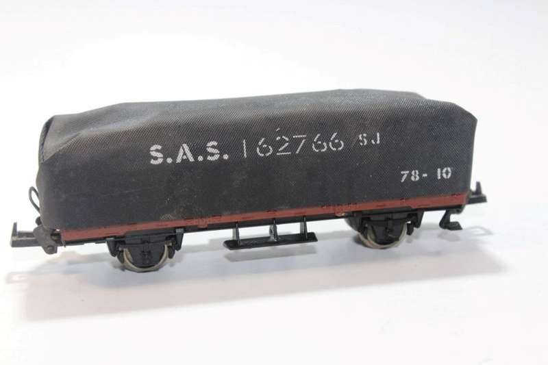 Lima : ES SAR Coal Wagon with Tarp