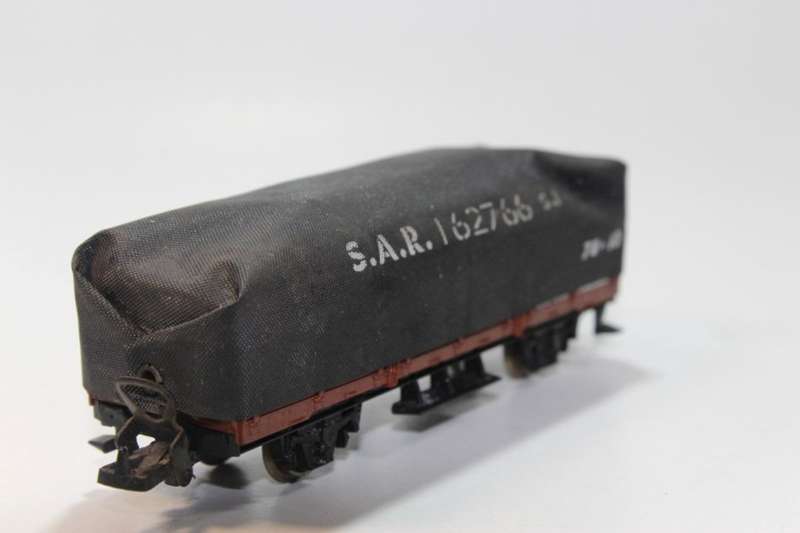 Lima : ES SAR Coal Wagon with Tarp