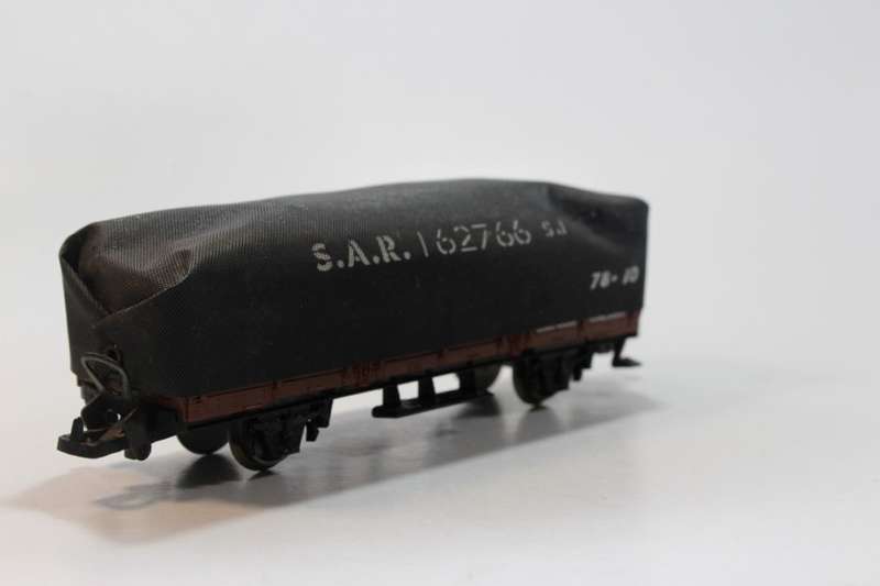 Lima : ES SAR Coal Wagon with Tarp