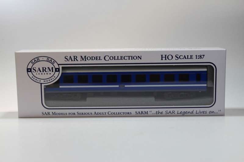 SARM :) Blue Train Observation Wagon (Kadee Couplers)