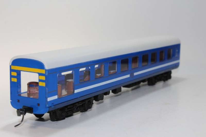 SARM :) Blue Train Observation Wagon (Kadee Couplers)