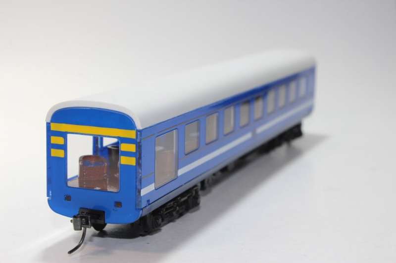 SARM :) Blue Train Observation Wagon (Kadee Couplers)