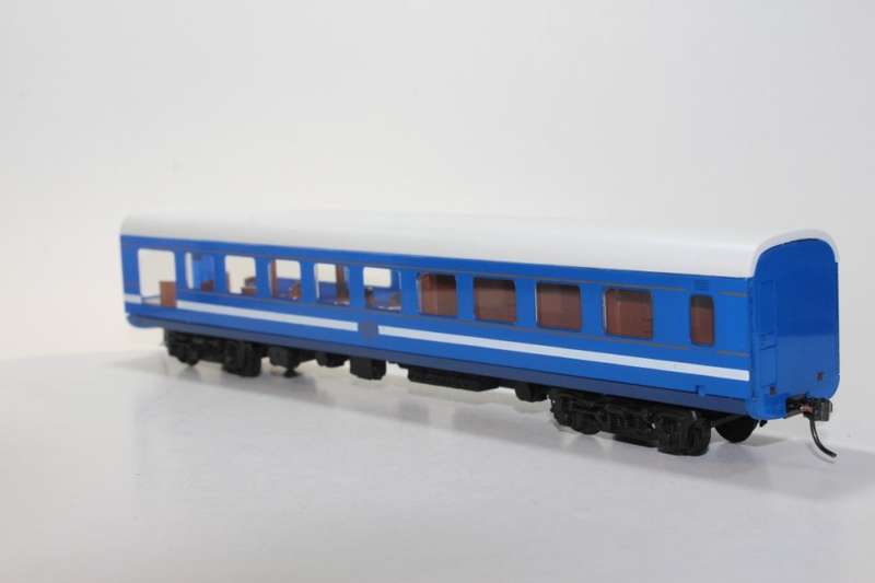SARM :) Blue Train Observation Wagon (Kadee Couplers)