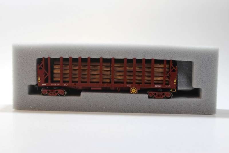 SARM: STJ-2 SAR Timber Wagon (Short Timber Load ) ( Kadee Couplers)