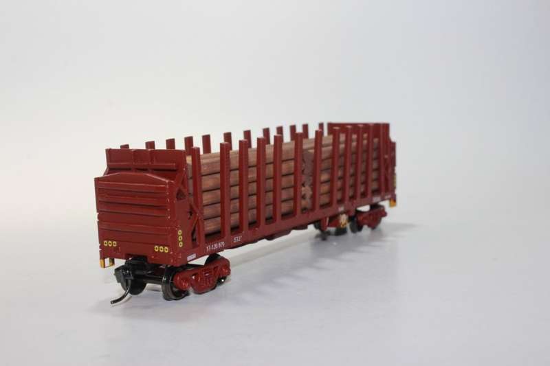 SARM: STJ-2 SAR Timber Wagon (Short Timber Load ) ( Kadee Couplers)