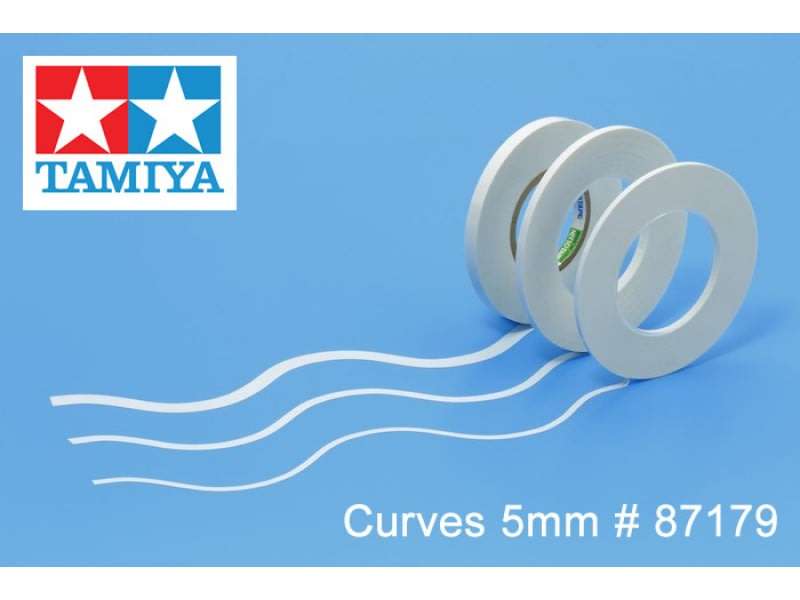 Tamiya : 2mm Masking Tape for Curves