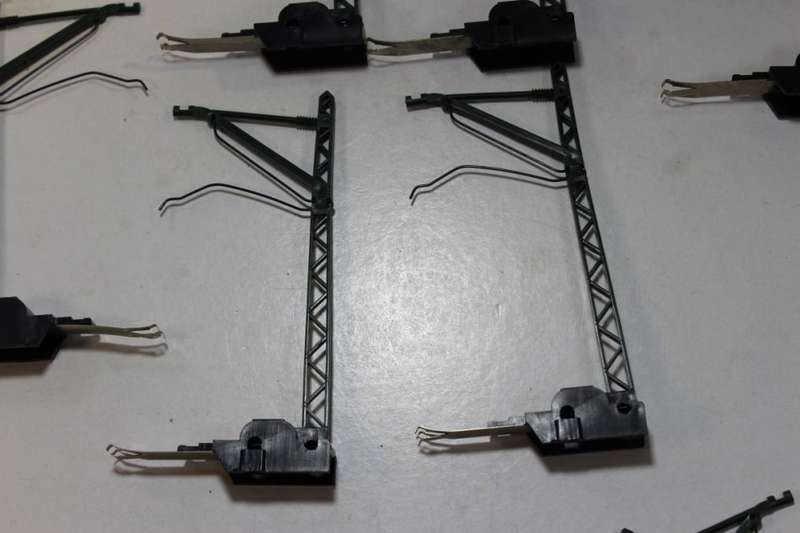 10 x Overhead Electic Railway Paylons