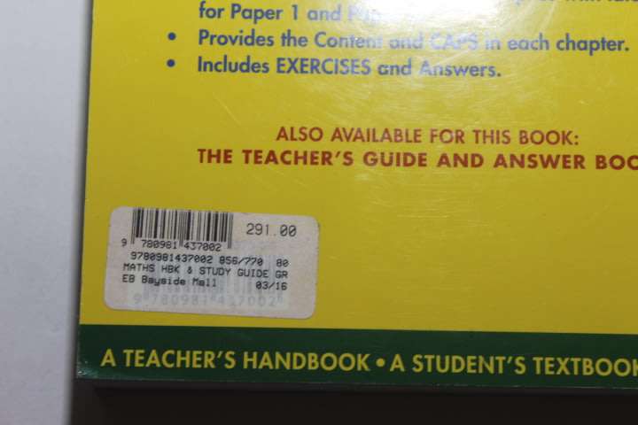 Maths Made Easy Grade 12 ( Hand Book and Study Book) CAPS Compliant - Kevin Smith