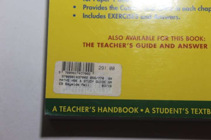 Maths Made Easy Grade 12 ( Hand Book and Study Book) CAPS Compliant - Kevin Smith