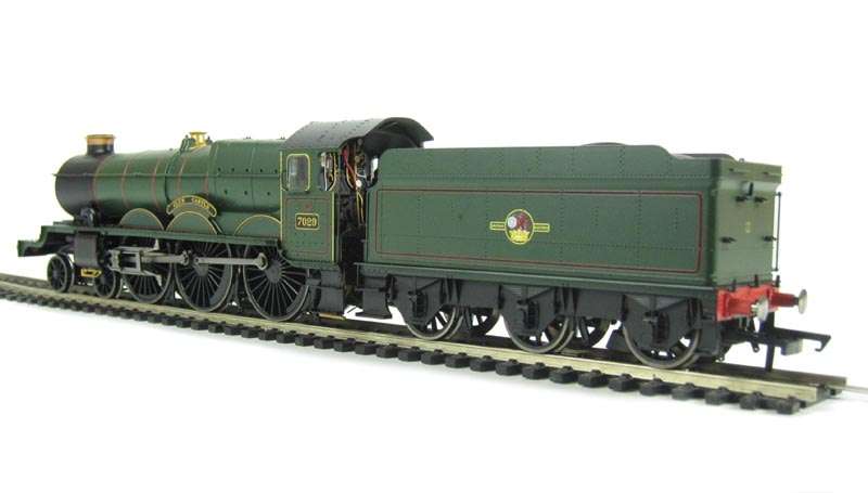 Hornby: BR Castle Class Steam Locomotive " Earl of Germans" ( TTS SOUND)