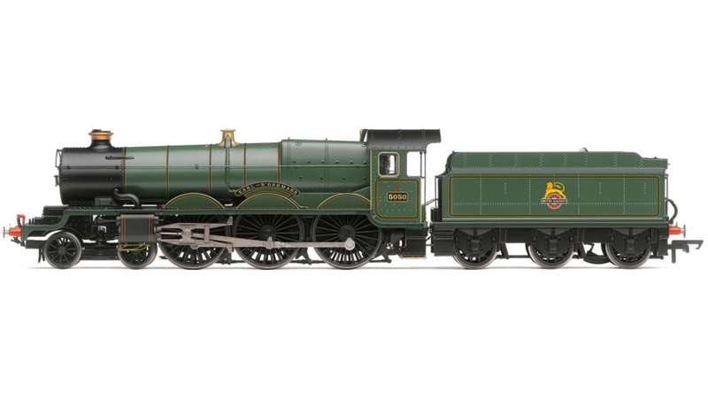 Hornby: BR Castle Class Steam Locomotive " Earl of Germans" ( TTS SOUND)