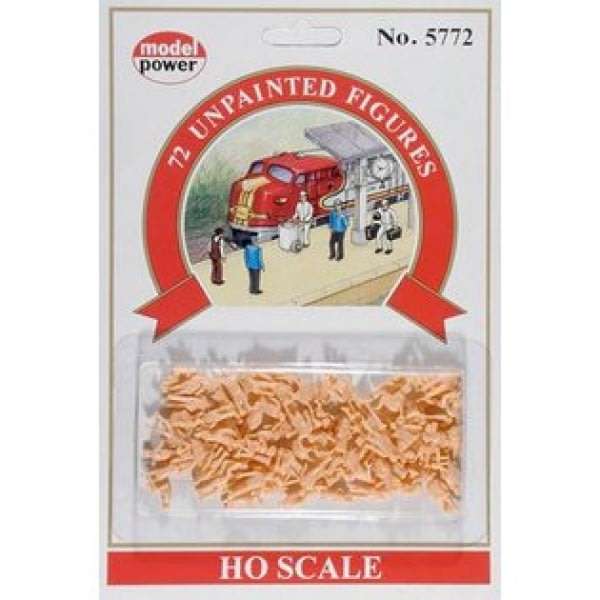 72 x Unpainted Figures (HO)