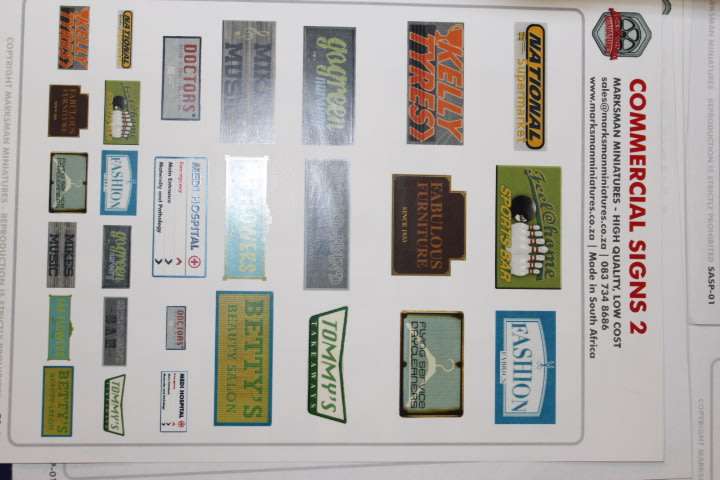 Assorted Signs