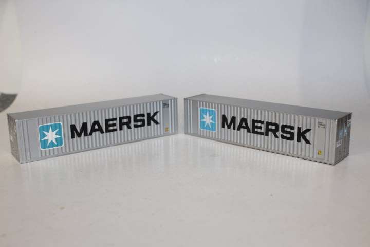 2 x Maersk Containers