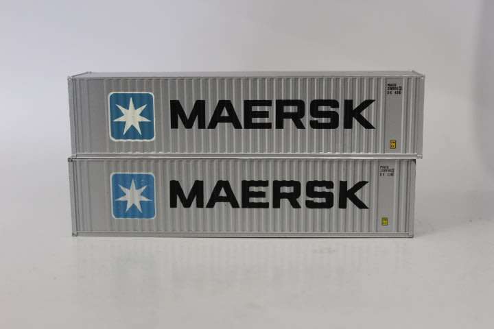 2 x Maersk Containers