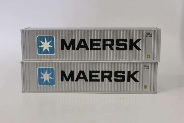 2 x Maersk Containers