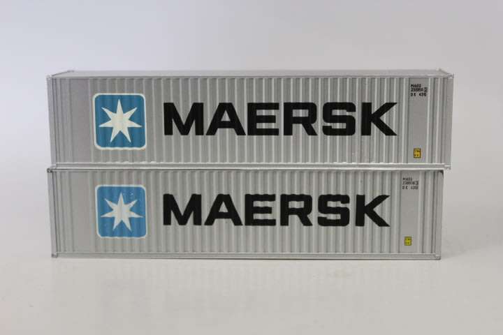 2 x Maersk Containers
