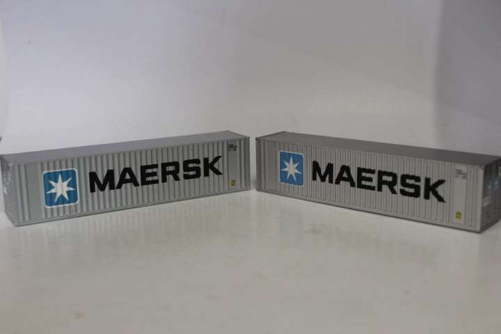 2 x Maersk Containers