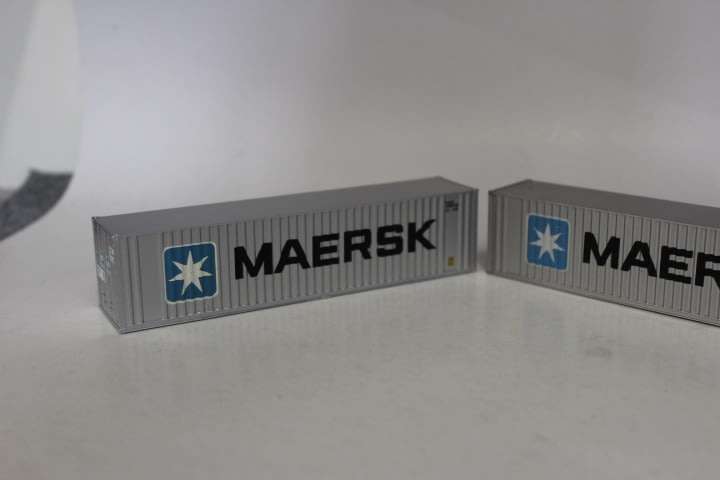 2 x Maersk Containers