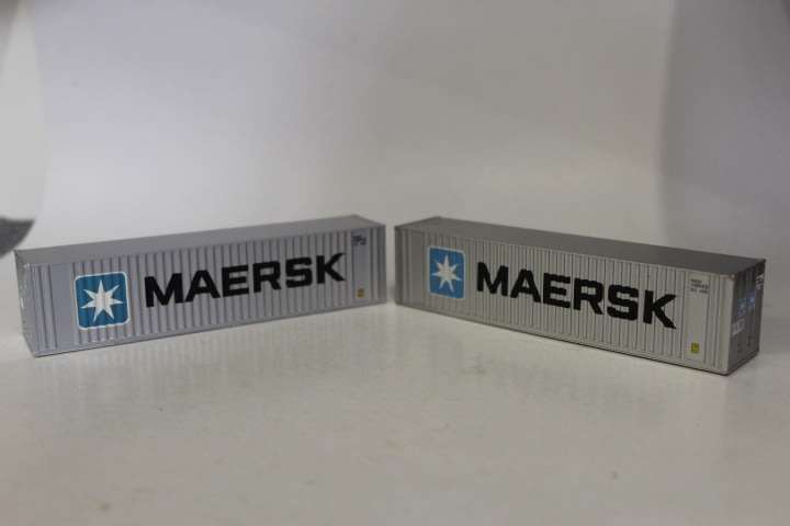 2 x Maersk Containers