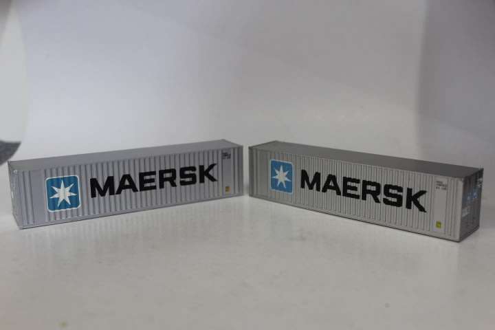 2 x Maersk Containers