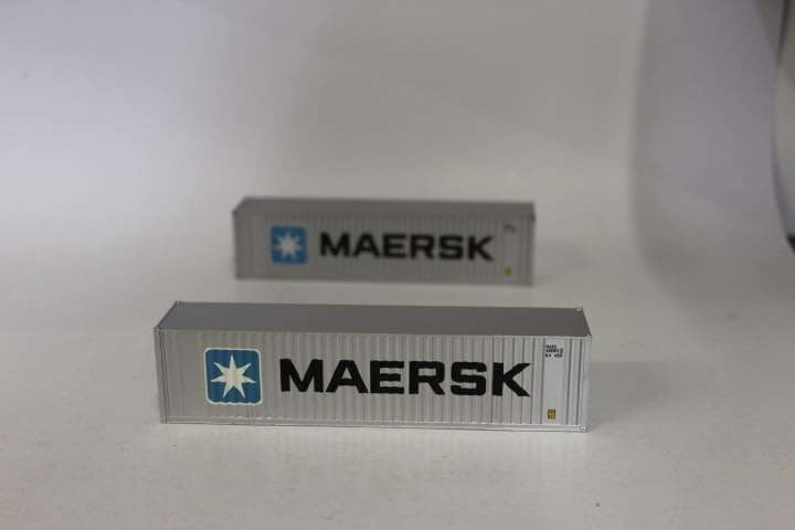 2 x Maersk Containers