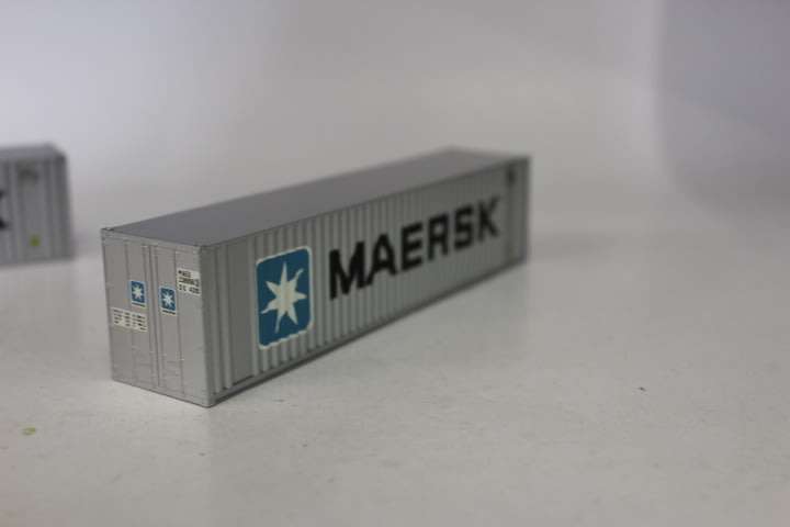 2 x Maersk Containers