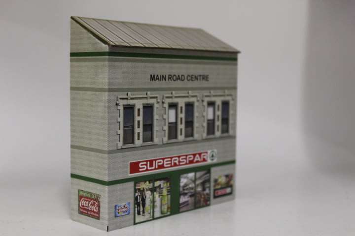 Super Spar Shop Fronts (HO)