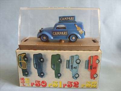 Brumm : Fiat 500 Commerical Van "Campari"