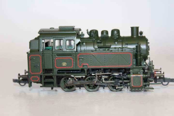 Roco: SNCF Tank Steam Engine