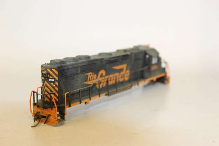 Rio Grande Diesel Locomotive (Shell Only)