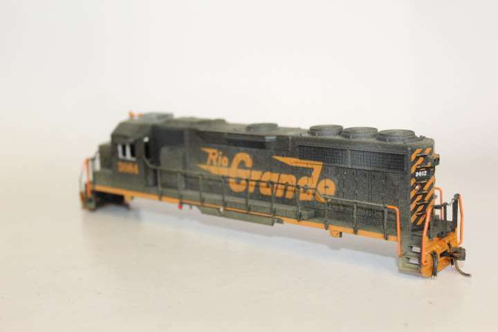 Rio Grande Diesel Locomotive (Shell Only)